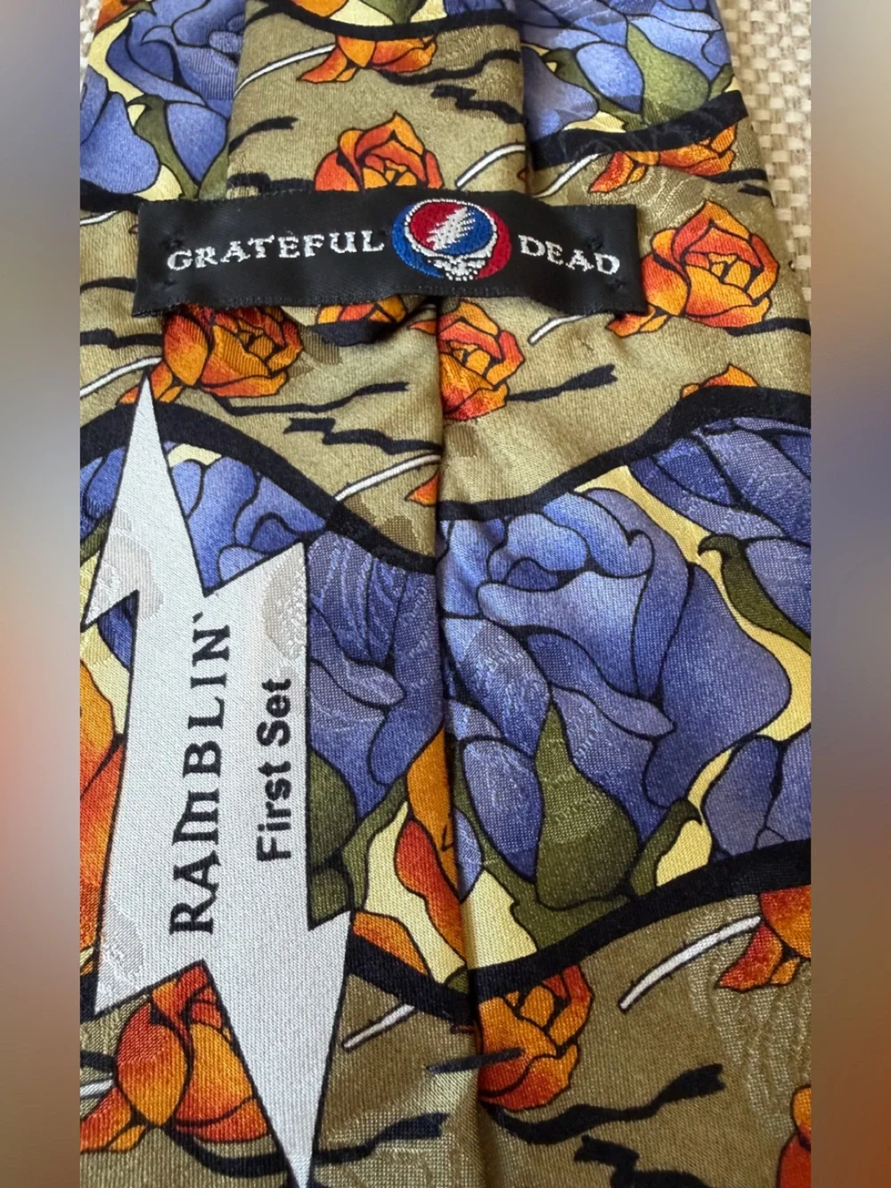 Grateful Dead Silk Tie